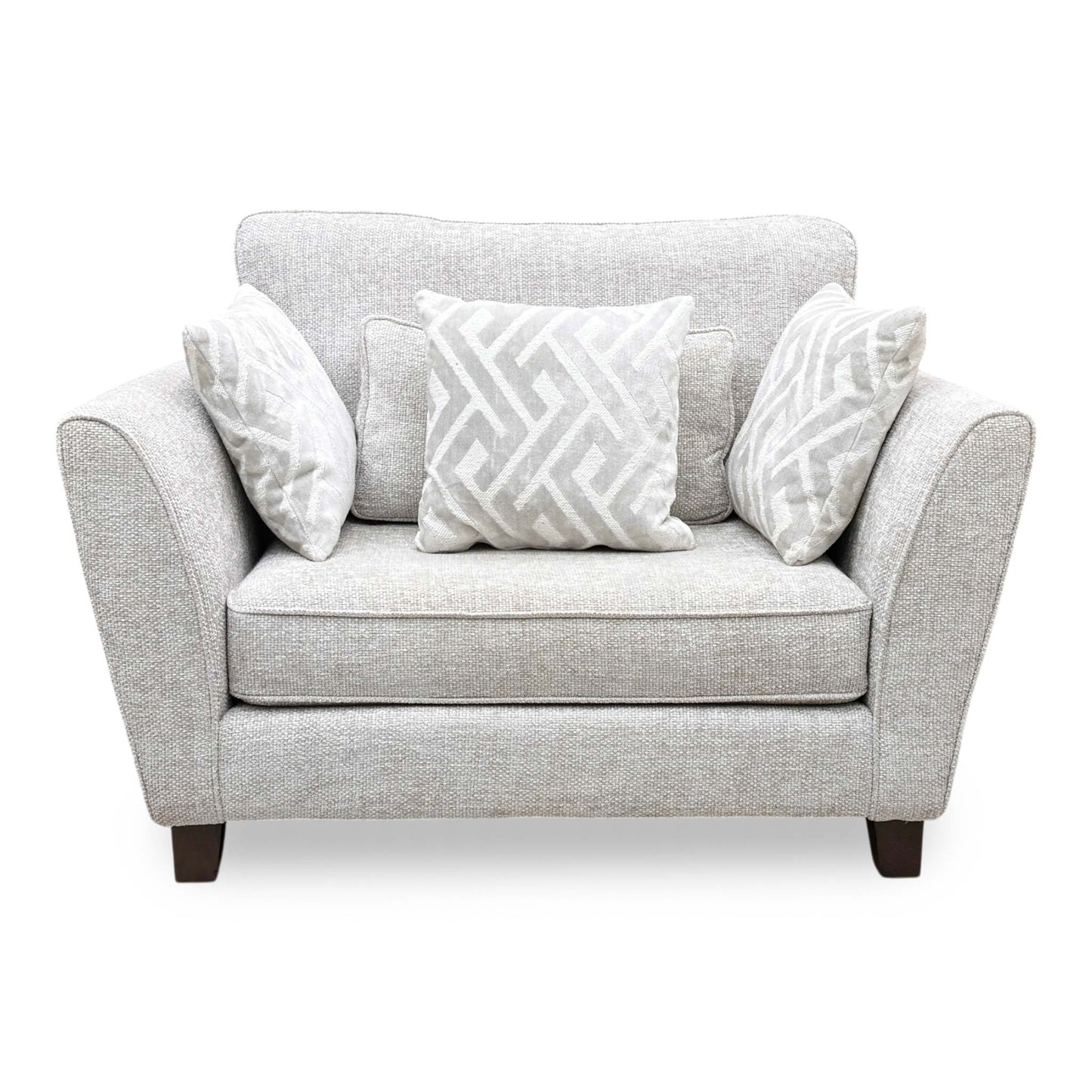 ‘Tabitha’ Light Grey Fabric Snuggler