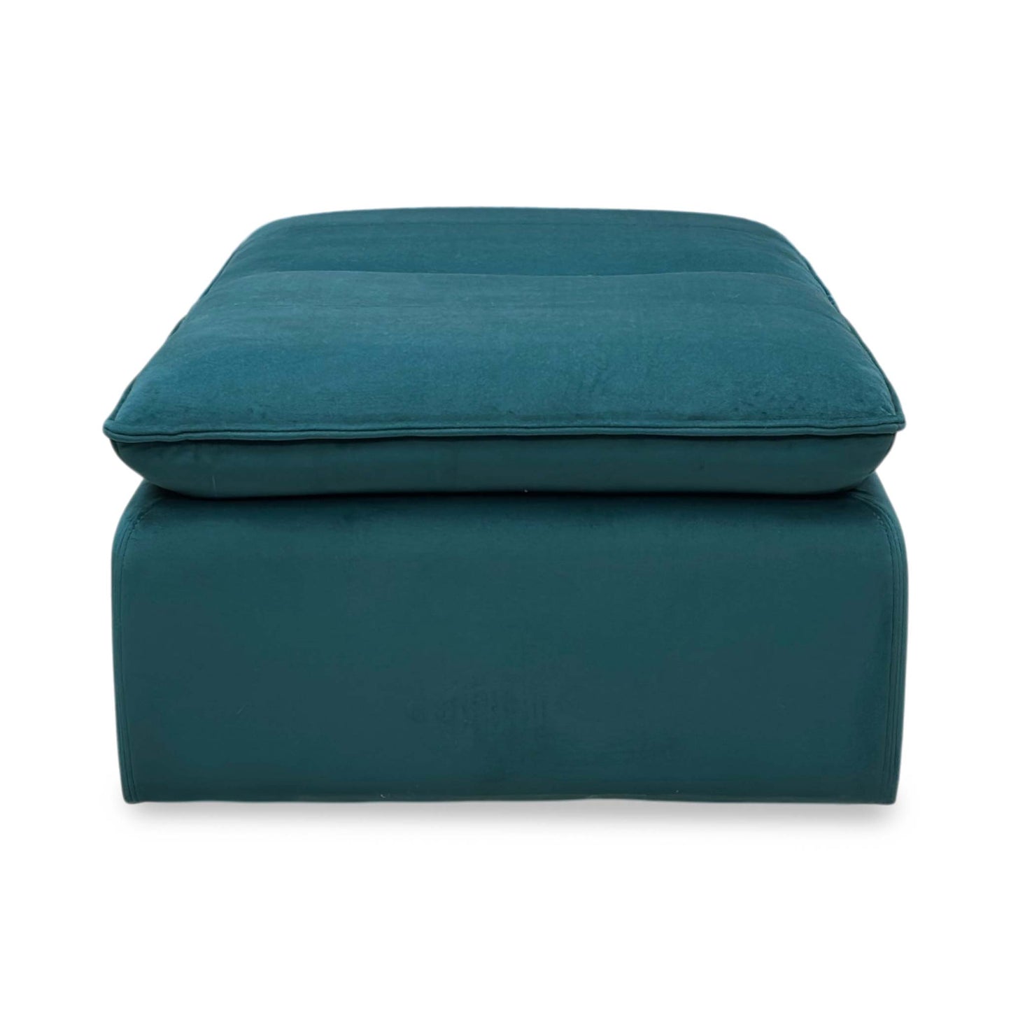 ‘Starlight Express’ Fab-Meg-R36 Lake Green Fabric Storage Chair Footstool