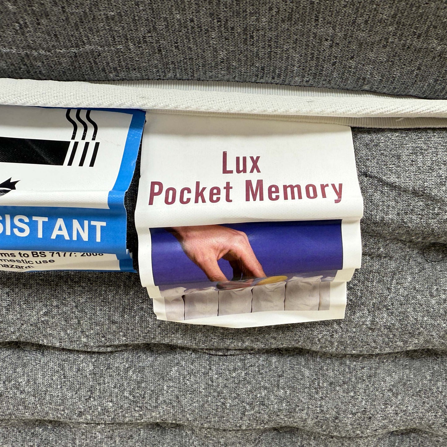 Lux Pocket Hybrid Memory Foam 1000 Pocket Spring Mattress - King