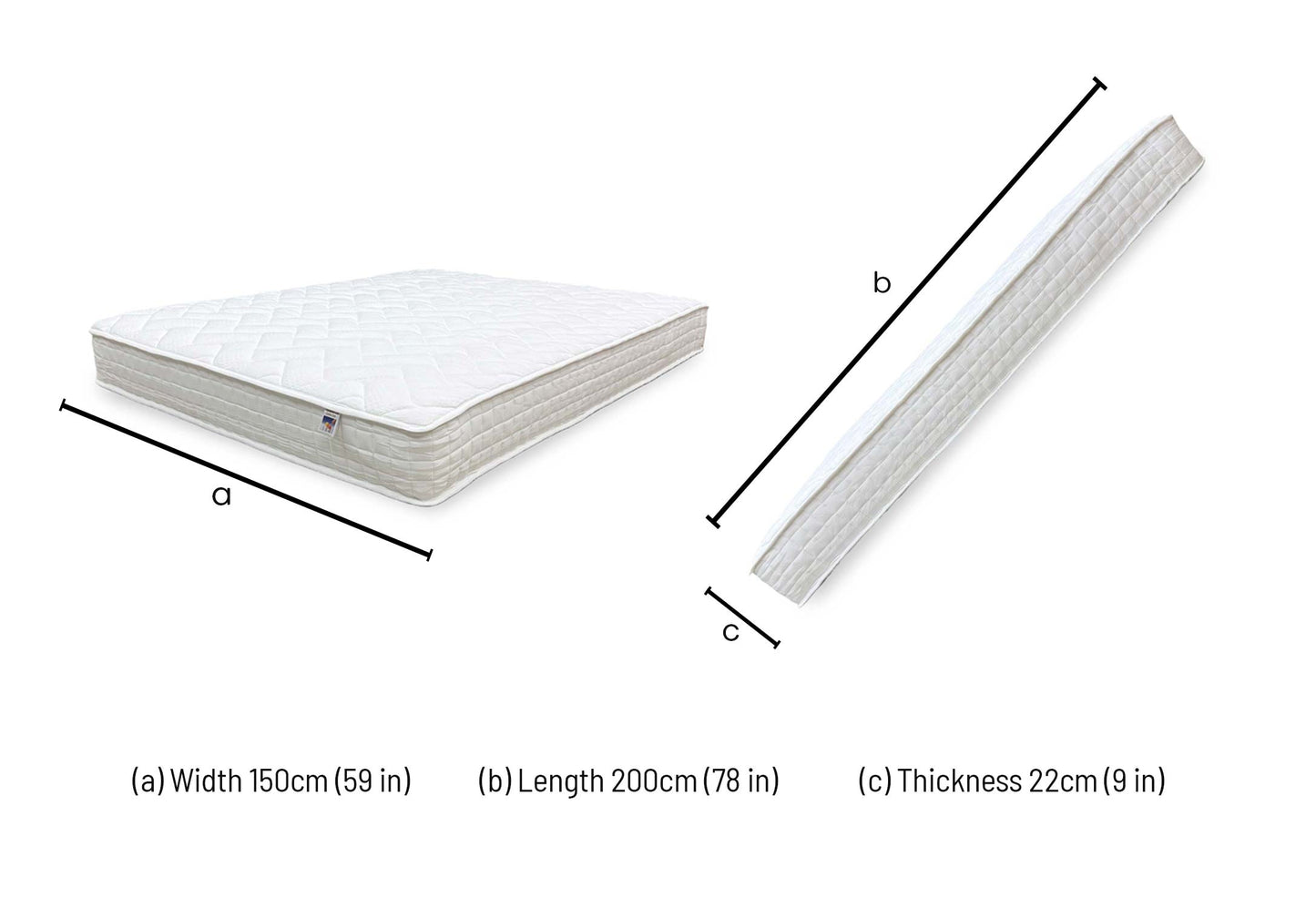 Comfort Pocket 1000 Pocket Spring Mattress - King