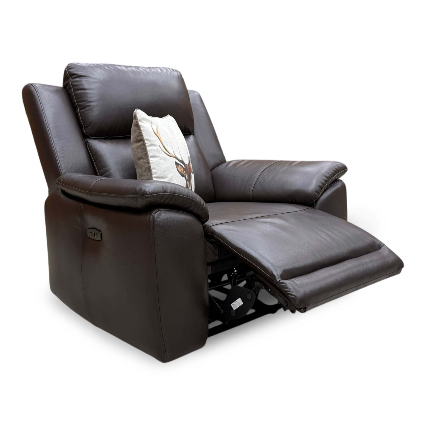 'Utah' Espresso Brown Lx-6413 Power Recliner Chair