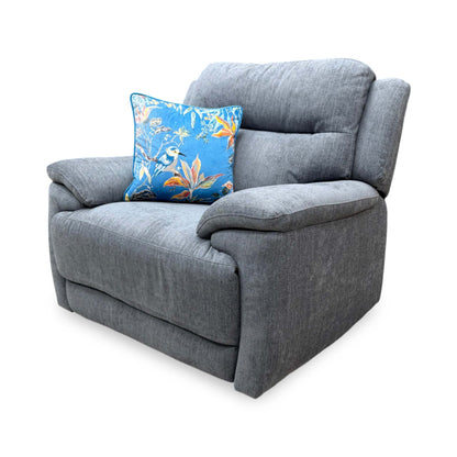 'Touch' Sfa-Pey-R09 Dove Grey Fabric Power Recliner Chair