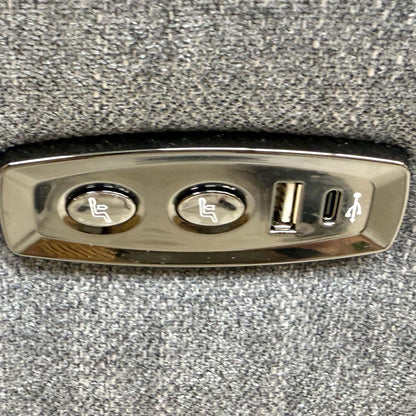 'Touch' Sfa-Pey-R09 Dove Grey Fabric Power Recliner Chair