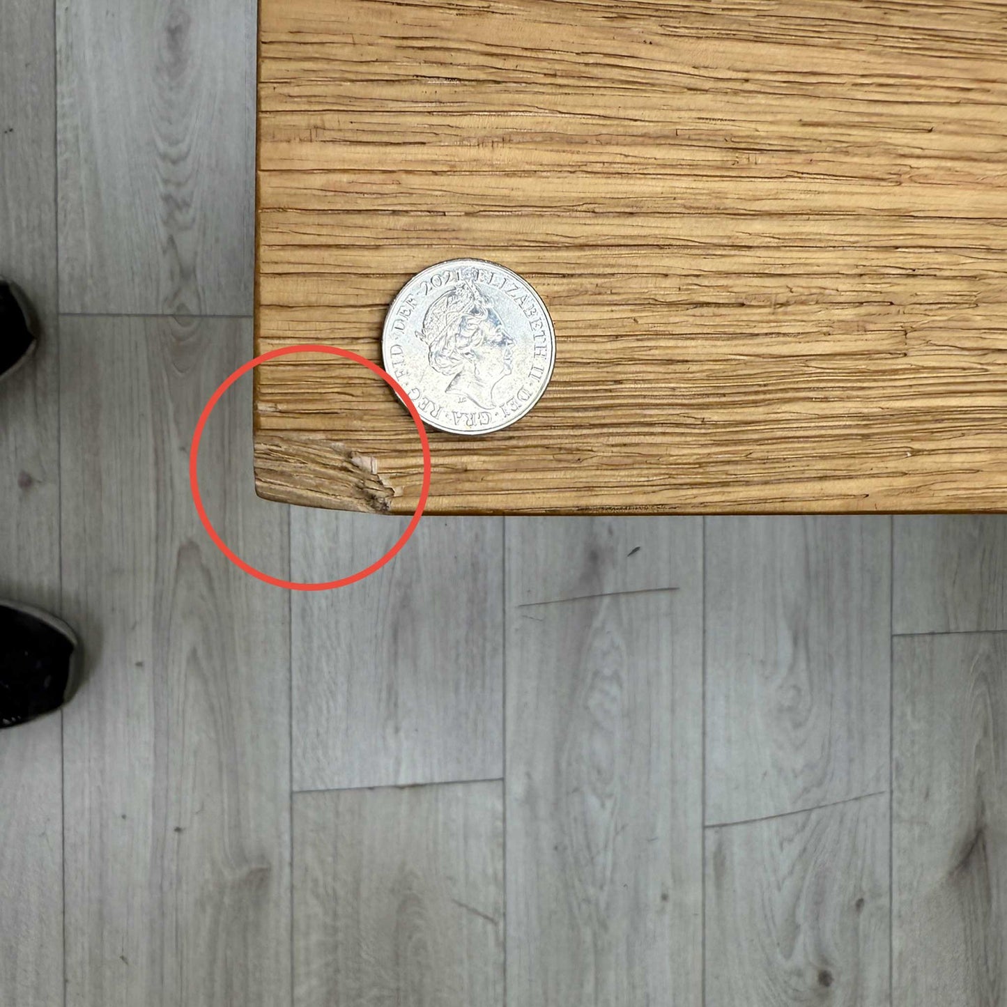 'Venus' Earth Finish Dining Table