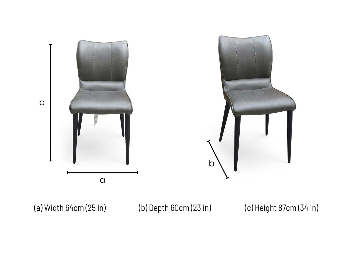 ‘Murcia’ Antiqued Olive Green Dining Chair
