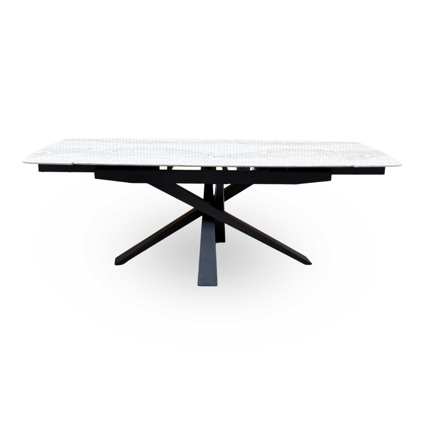 'Germain' Marble Top 150cm Extending Dining Table