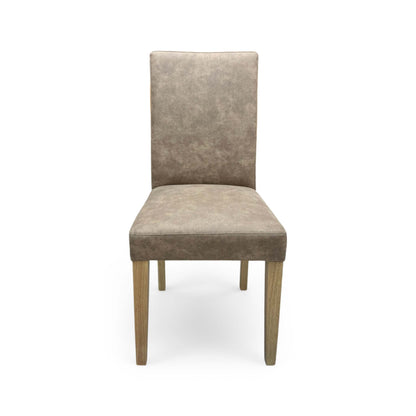 Furnitureland 'Augusta' Taupe Cowboy Upholstered Dining Chair