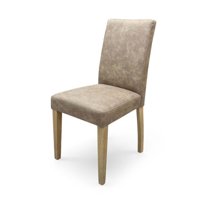 Furnitureland 'Augusta' Taupe Cowboy Upholstered Dining Chair