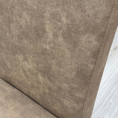Furnitureland 'Augusta' Taupe Cowboy Upholstered Dining Chair