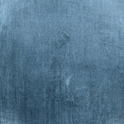 ‘Rene’ Airforce Blue Fabric Large Footstool