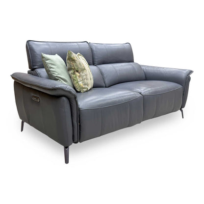 Angle view demonstrating the sofa's deep seating depth, balanced proportions, and clean wall-away