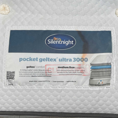 Silentnight Geltex Pocket Ultra 3000 Mattress - King