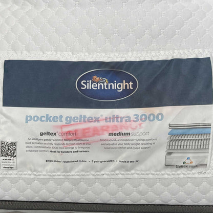 Silentnight Geltex Pocket Ultra 3000 Mattress - King