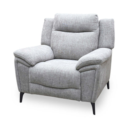 ‘Panache’ Grey Fabric Power Recliner Chair