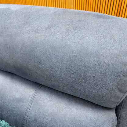 ‘Moreno’ Bfa-Blj-R10 Blue Fabric Power Recliner Armchair with Power Headrest