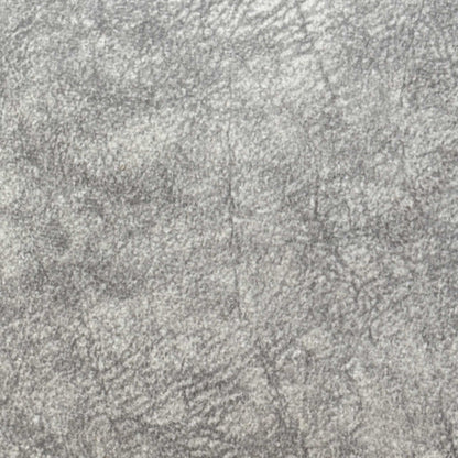 Macro view of the Moreno BFA-BNN-R28 grey fabric upholstery, showcasing the high-quality woven textile texture, durable seams, and side control switches with an integrated USB charging port.