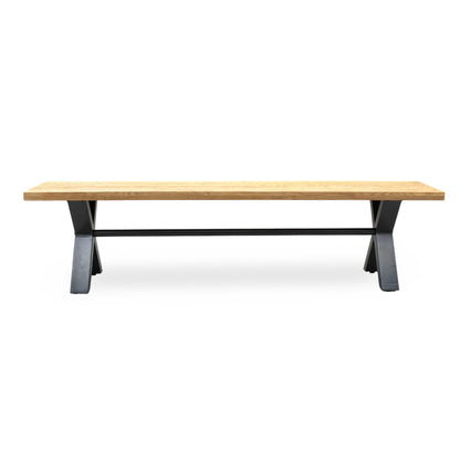‘Earth’ Solid Oak 180cm Dining Bench