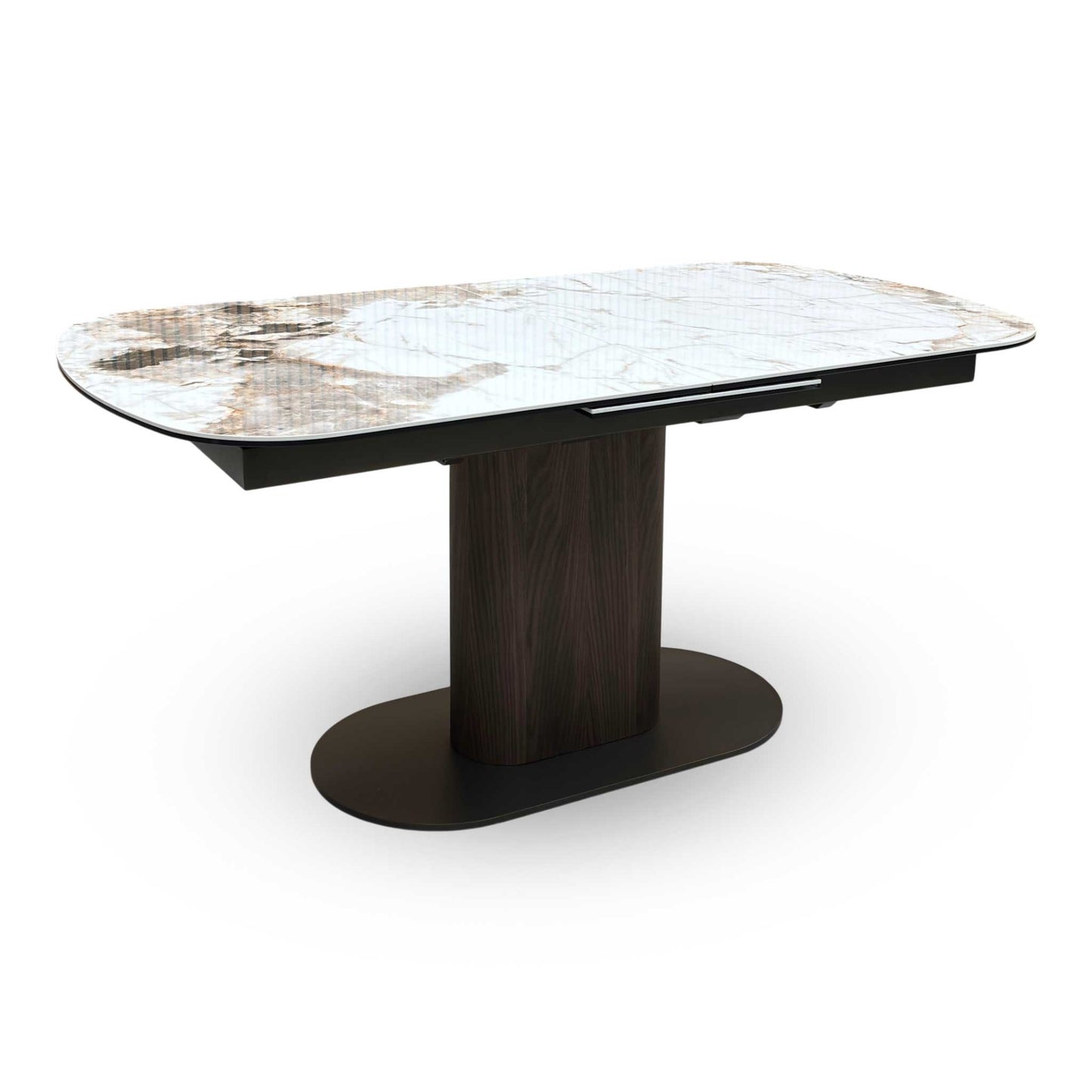 ‘Mekong’ Ceramic Top 160cm Extending Dining Table