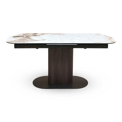 ‘Mekong’ Ceramic Top 160cm Extending Dining Table