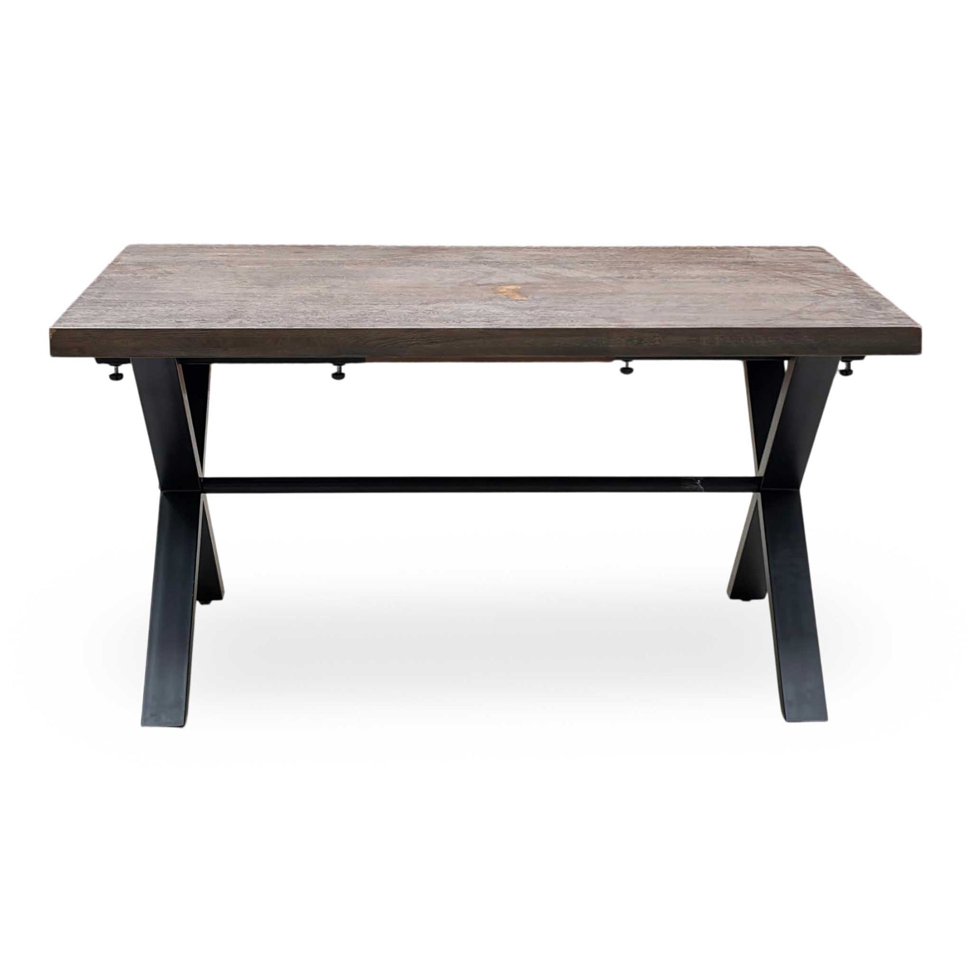 ‘Mars’ Dark Oak Solid Oak Small Dining Table Furniture Village