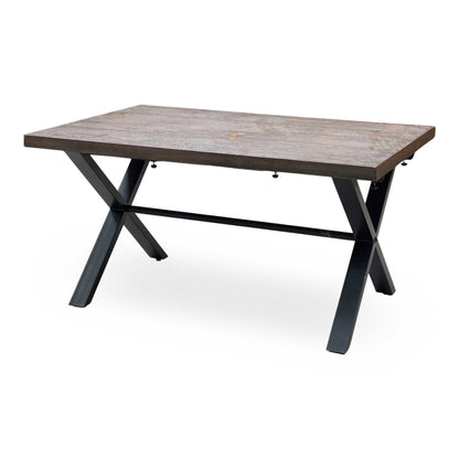 ‘Mars’ Dark Oak Solid Oak Small Dining Table Furniture Village