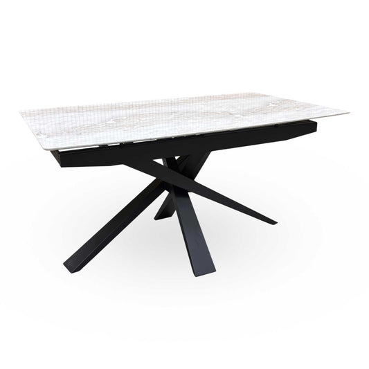 ‘Germain’ Marble Top 150cm Fixed Dining Table