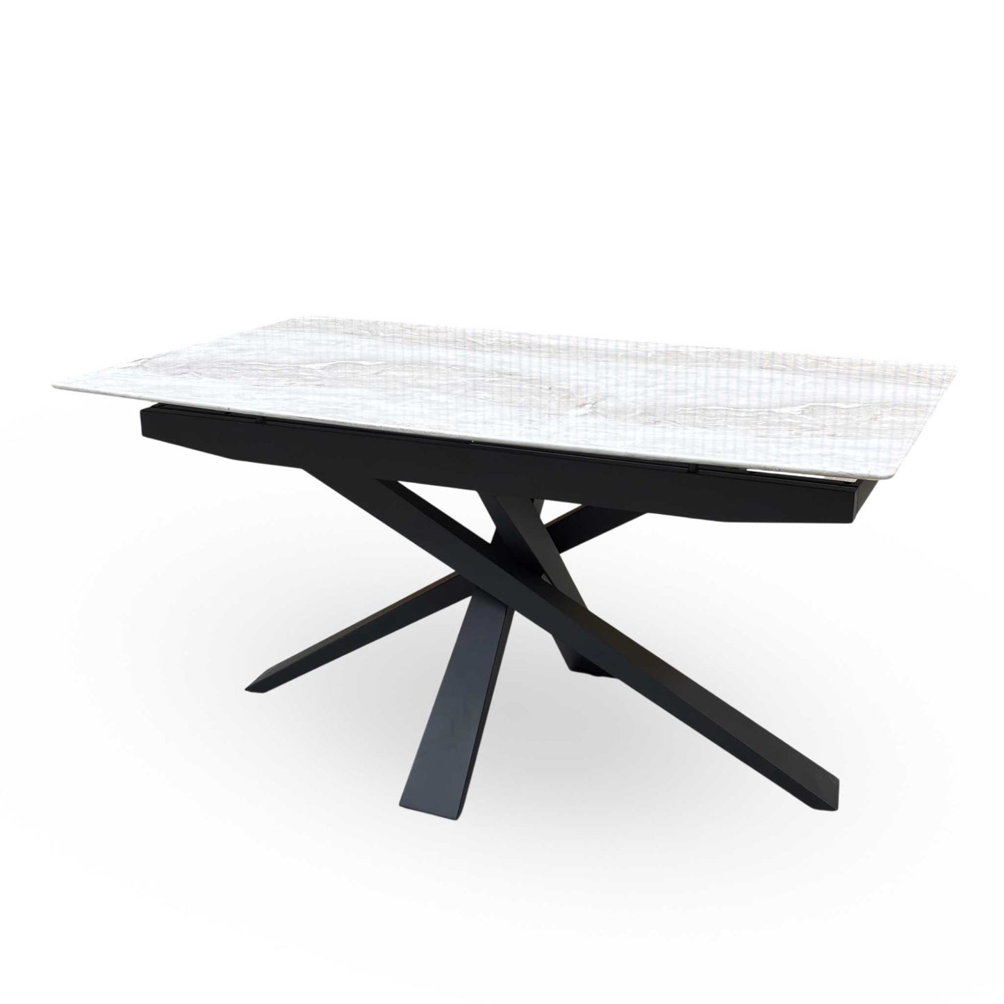 ‘Germain’ Marble Top 150cm Fixed Dining Table