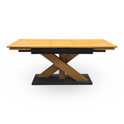 ‘Aydin’ Solid Oak Large Extending Dining Table