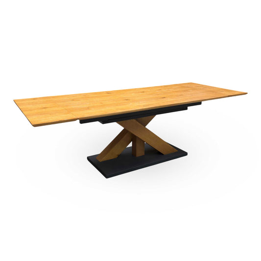 ‘Aydin’ Solid Oak Large Extending Dining Table