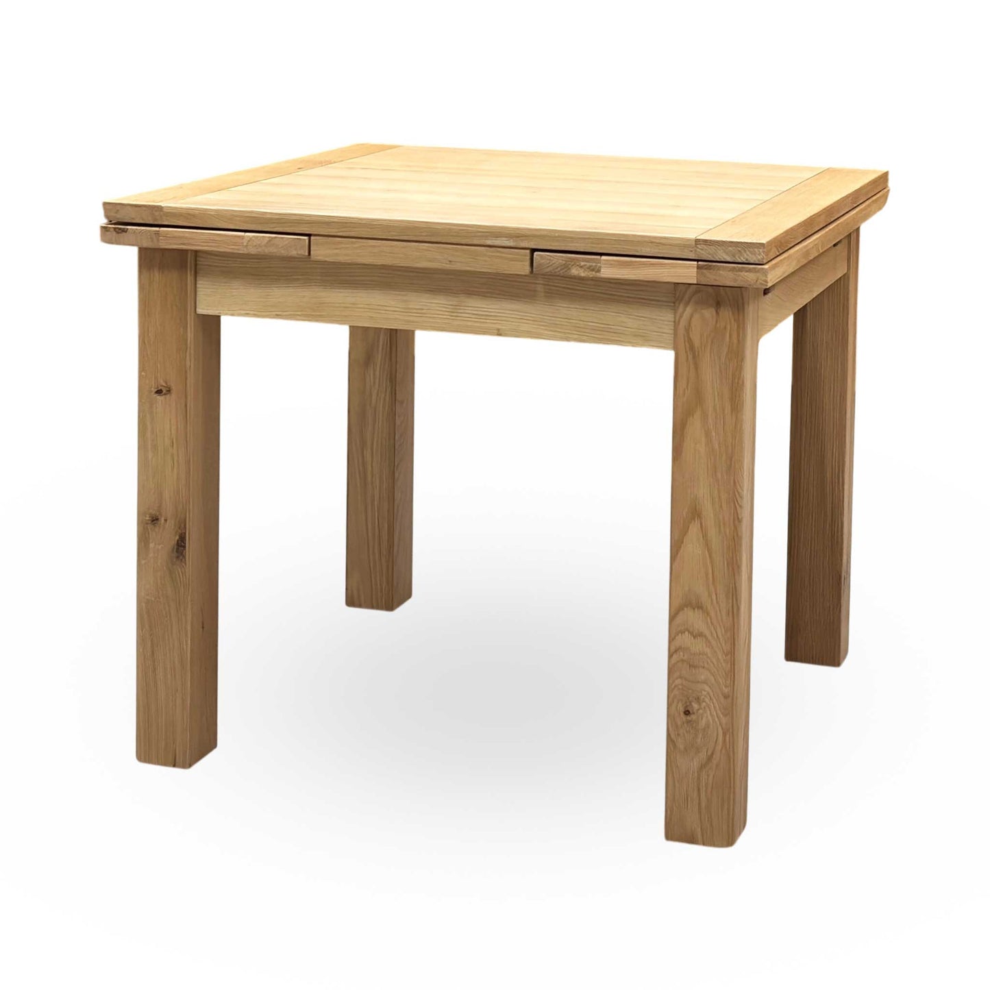 Furnitureland 'Augusta' Solid Oak Small Draw Leaf Dining Table