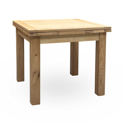 Furnitureland 'Augusta' Solid Oak Small Draw Leaf Dining Table