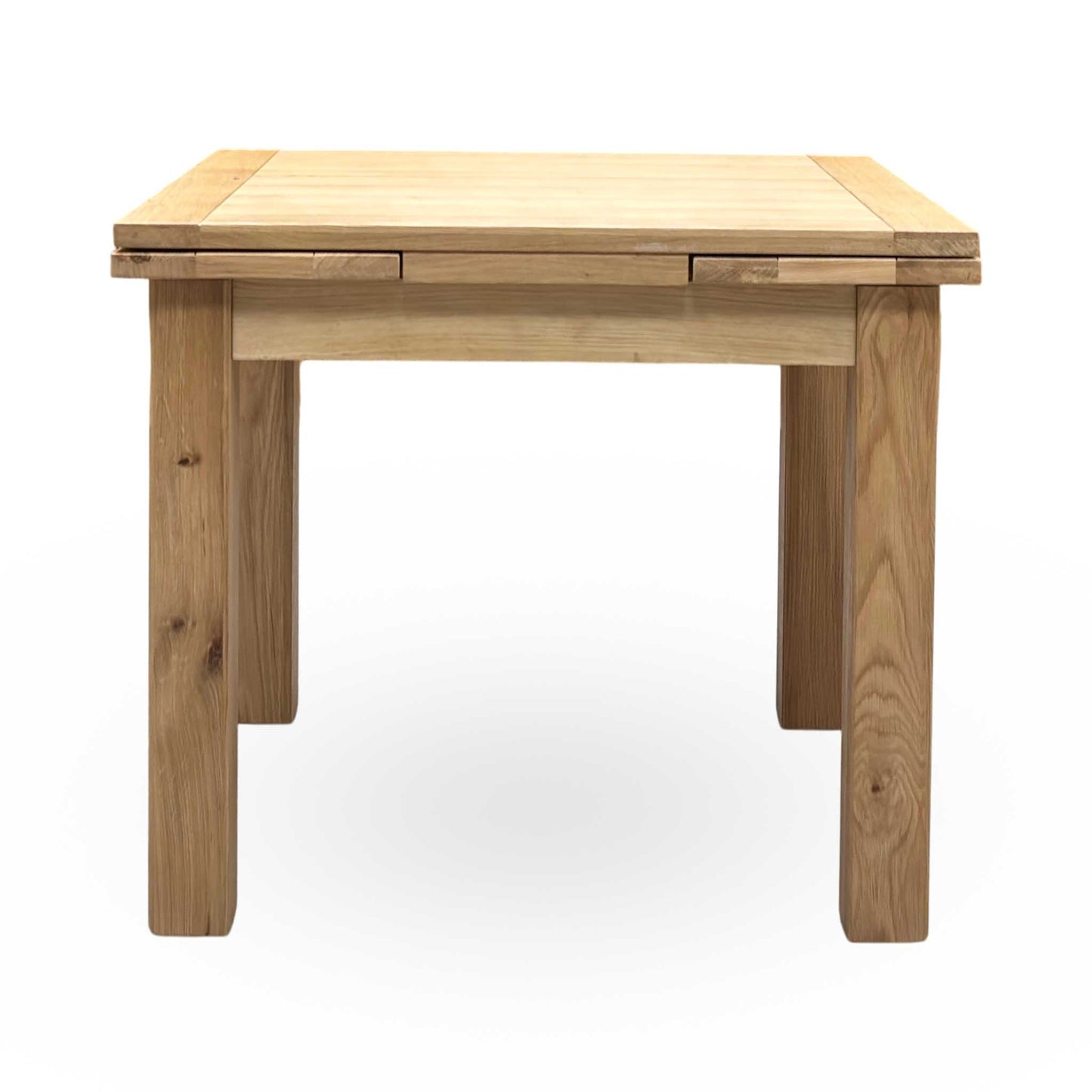 Furnitureland 'Augusta' Solid Oak Small Draw Leaf Dining Table