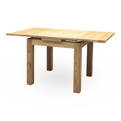 Furnitureland 'Augusta' Solid Oak Small Draw Leaf Dining Table