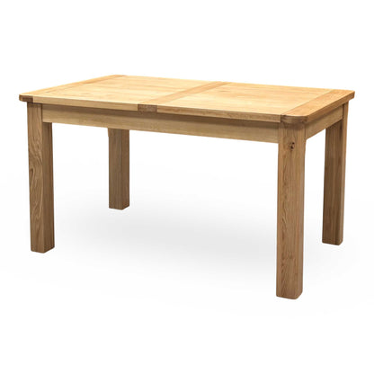 Furnitureland ‘Augusta’ Solid Oak Small Rectangular Extending Dining Table