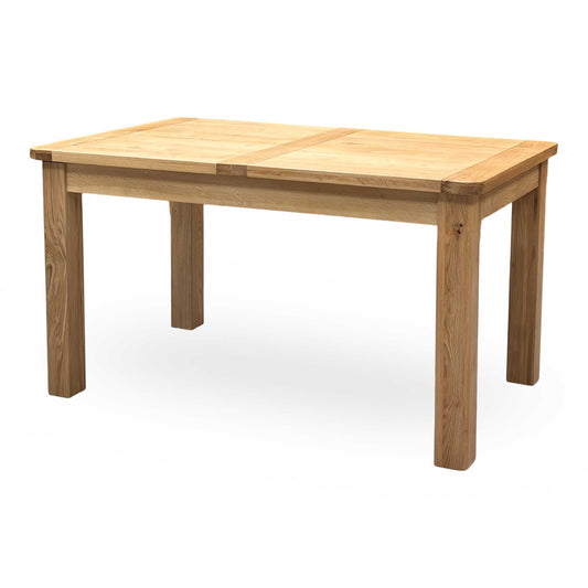 Furnitureland ‘Augusta’ Solid Oak Small Rectangular Extending Dining Table