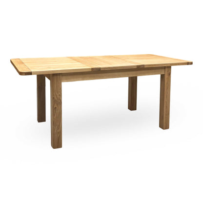 Furnitureland ‘Augusta’ Solid Oak Small Rectangular Extending Dining Table