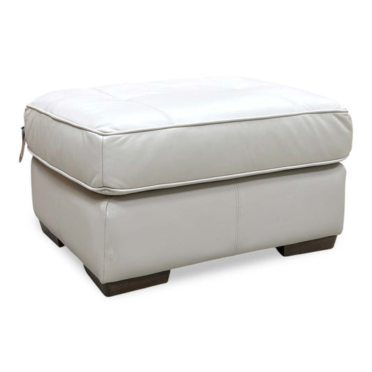 G Plan ‘Seattle’ L843 Cambridge Stone Ok Leather Footstool