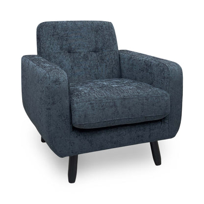 ‘Oslo' Slate Grey Fabric Armchair