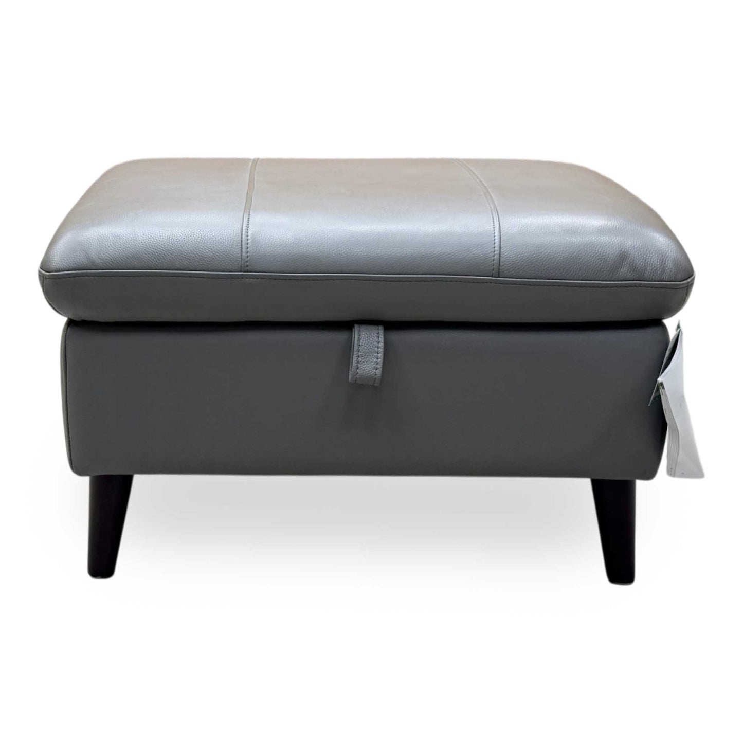 'Winner' Oslo Cat-40-15 Elephant Leather Storage Footstool