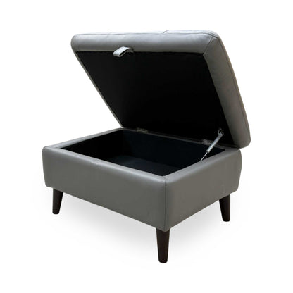 'Winner' Oslo Cat-40-15 Elephant Leather Storage Footstool