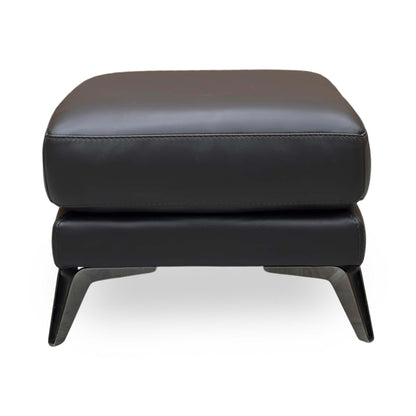 ‘Contempo’ Bv-1748 Dark Chocolate Leather Footstool