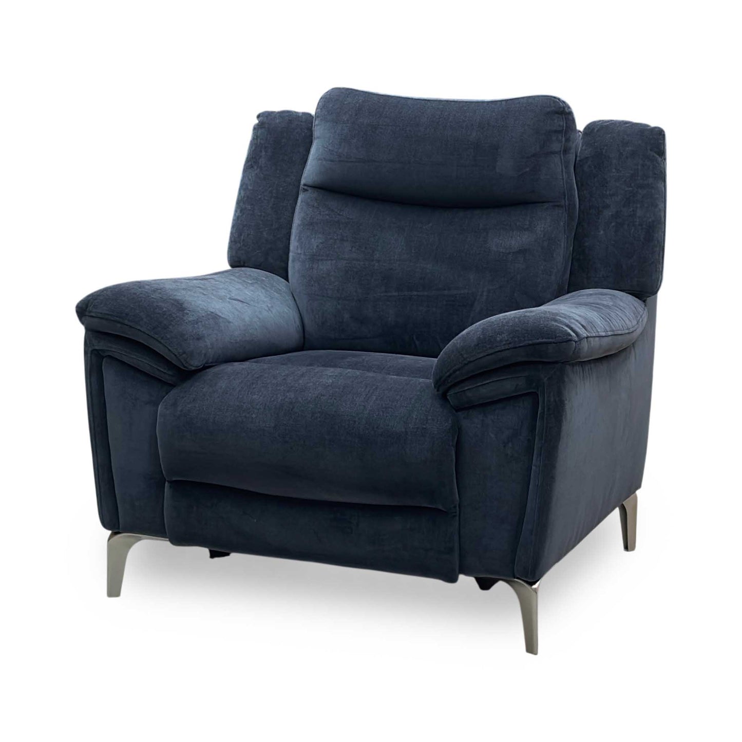 ‘Panache' Manhattan Indigo 58009 Fabric Power Recliner Chair