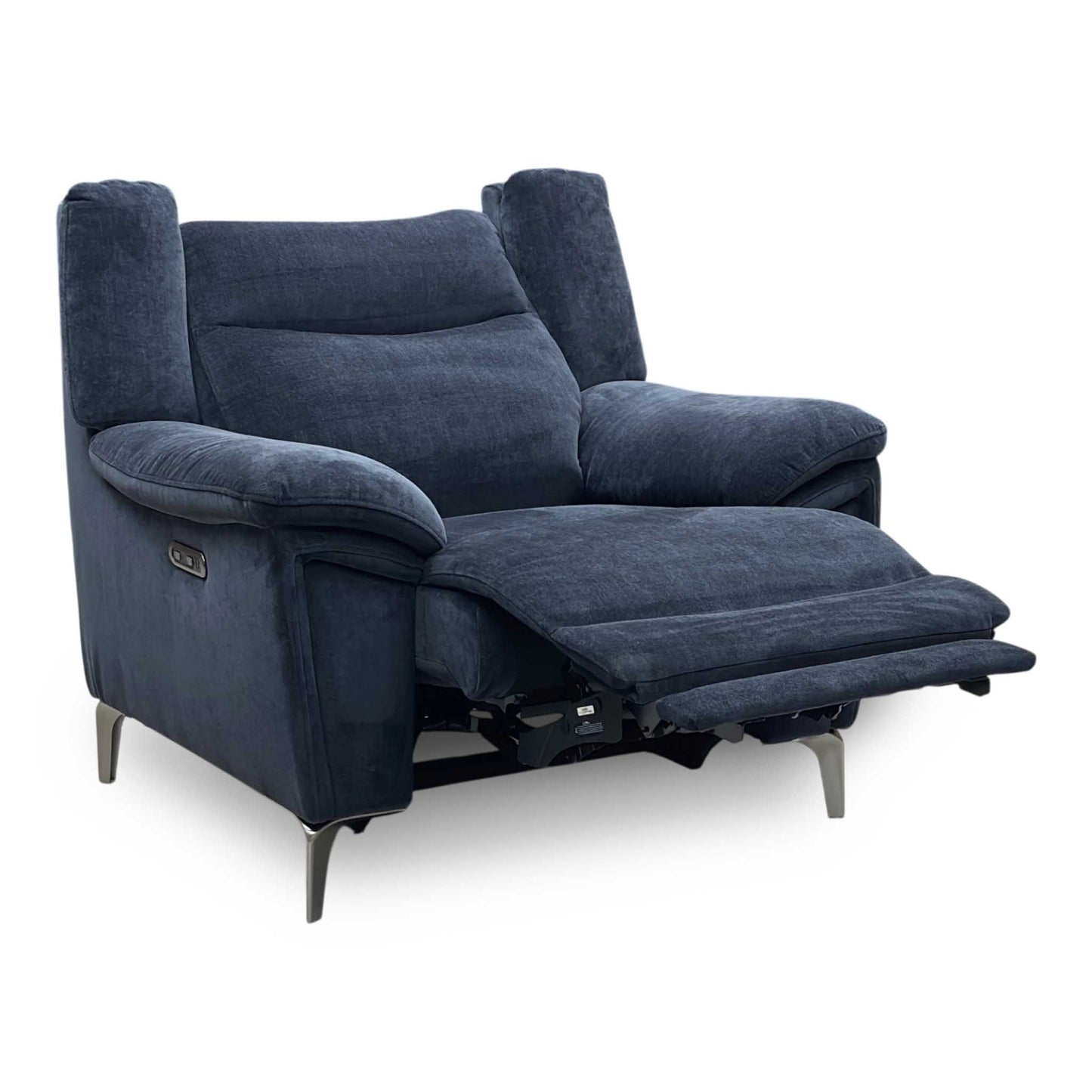 ‘Panache' Manhattan Indigo 58009 Fabric Power Recliner Chair