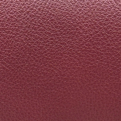 G Plan ‘Kingsbury’ P214 Capri Claret Red Leather Storage Footstool