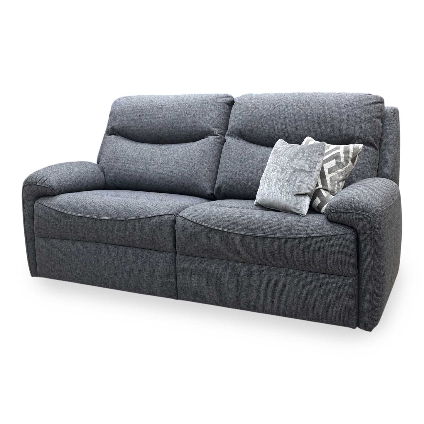 G Plan ‘Amesbury’ A943 Roche Slate Grey Fabric 3 Seater Sofa