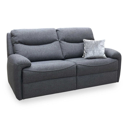 G Plan ‘Amesbury’ A943 Roche Slate Grey Fabric 3 Seater Sofa