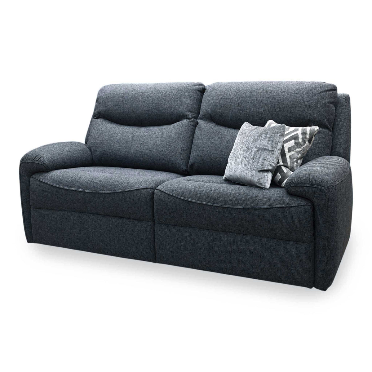 G Plan Amesbury A943 Roche Slate Grey Fabric 3 Seater Sofa – view 3