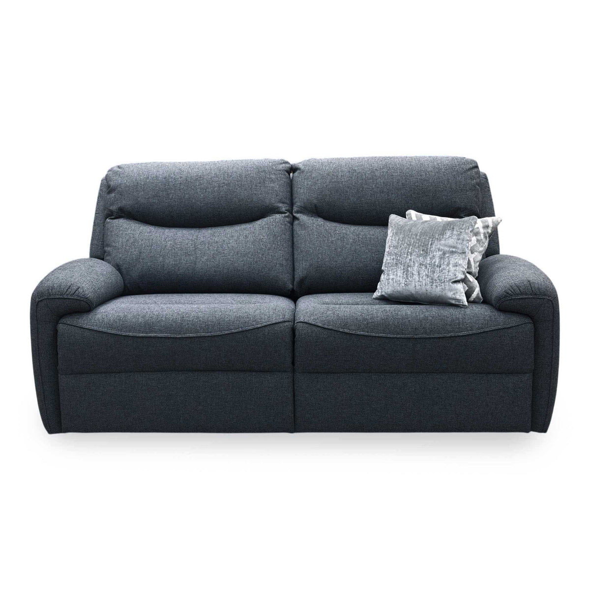 G Plan Amesbury A943 Roche Slate Grey Fabric 3 Seater Sofa – view 4