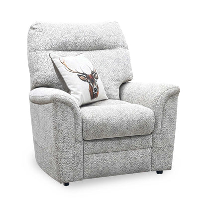 Parker Knoll ‘Hudson 23’ Ida Stone 006035-0055 Fabric Chair