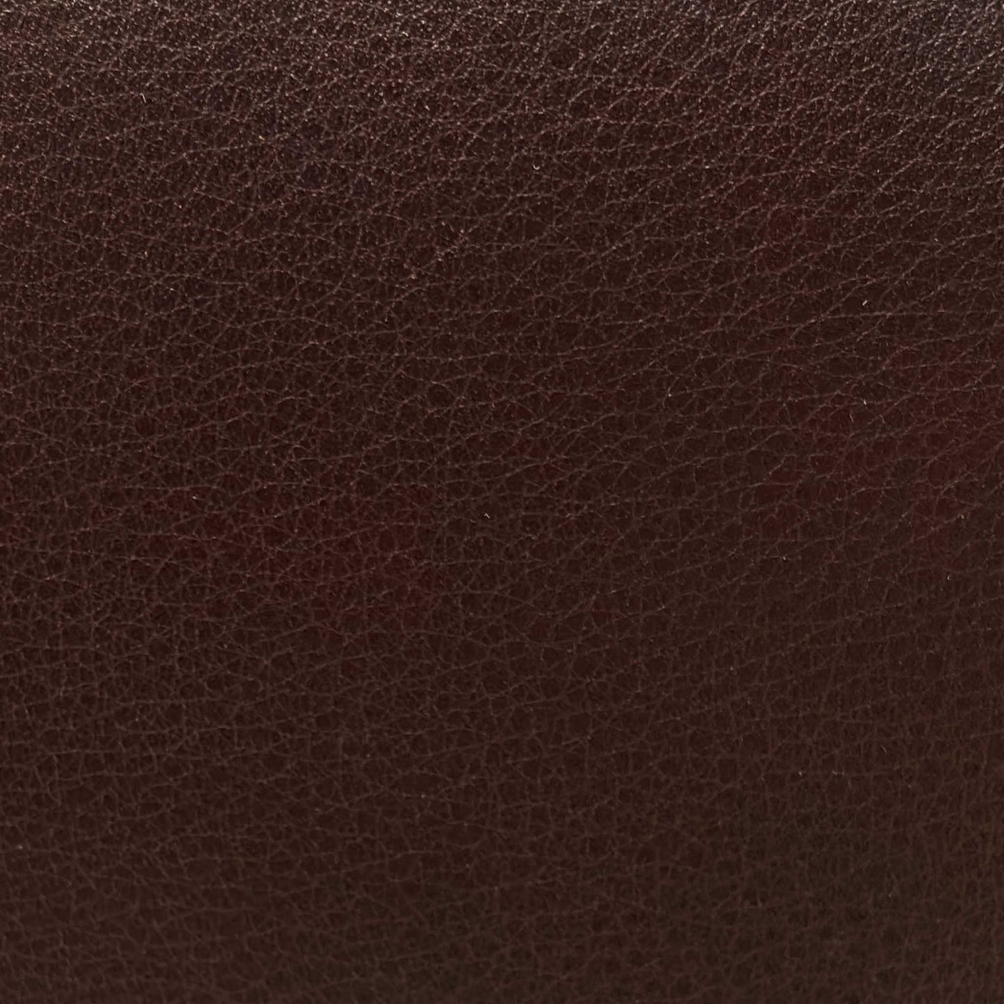 ‘Shelby’ Sk-097d Dark Brown Leather Square Footstool